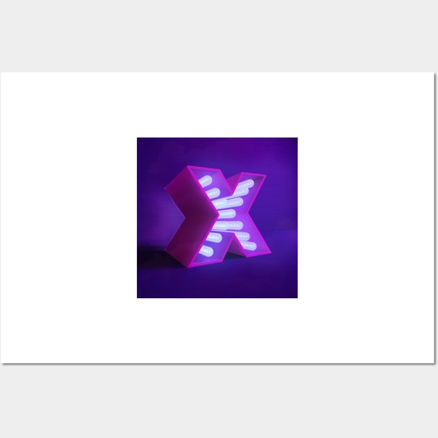 X, "X" Wall Art by Rafael-Azana